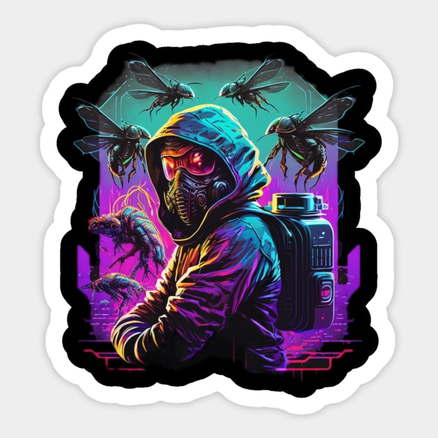 Exterminator Sticker by Discover Madness